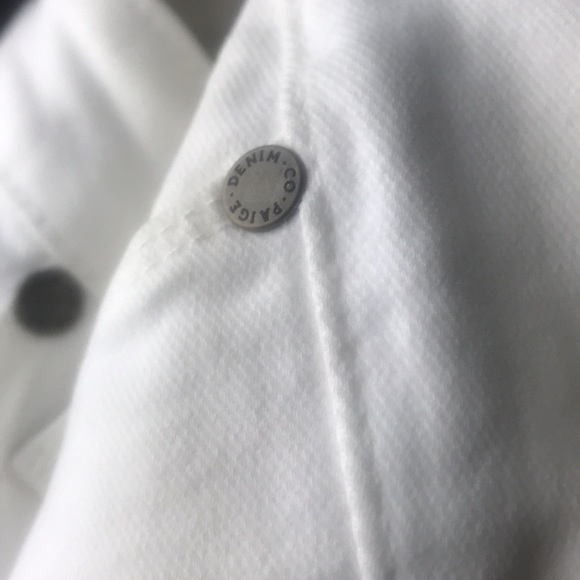 PAIGE SKYLINE ANKLE PEG JEANS NEW sz 25 WHITE - Picture 7 of 8